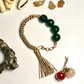 Green Jade Bracelet Rakhi for Prosperity & Harmony