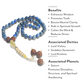 Lapis Lazuli Japa Mala For Wisdom, Clarity & Insight (54Beads)