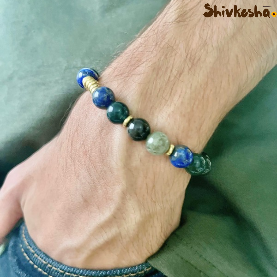 Libra Zodiac Gemstone Bracelet