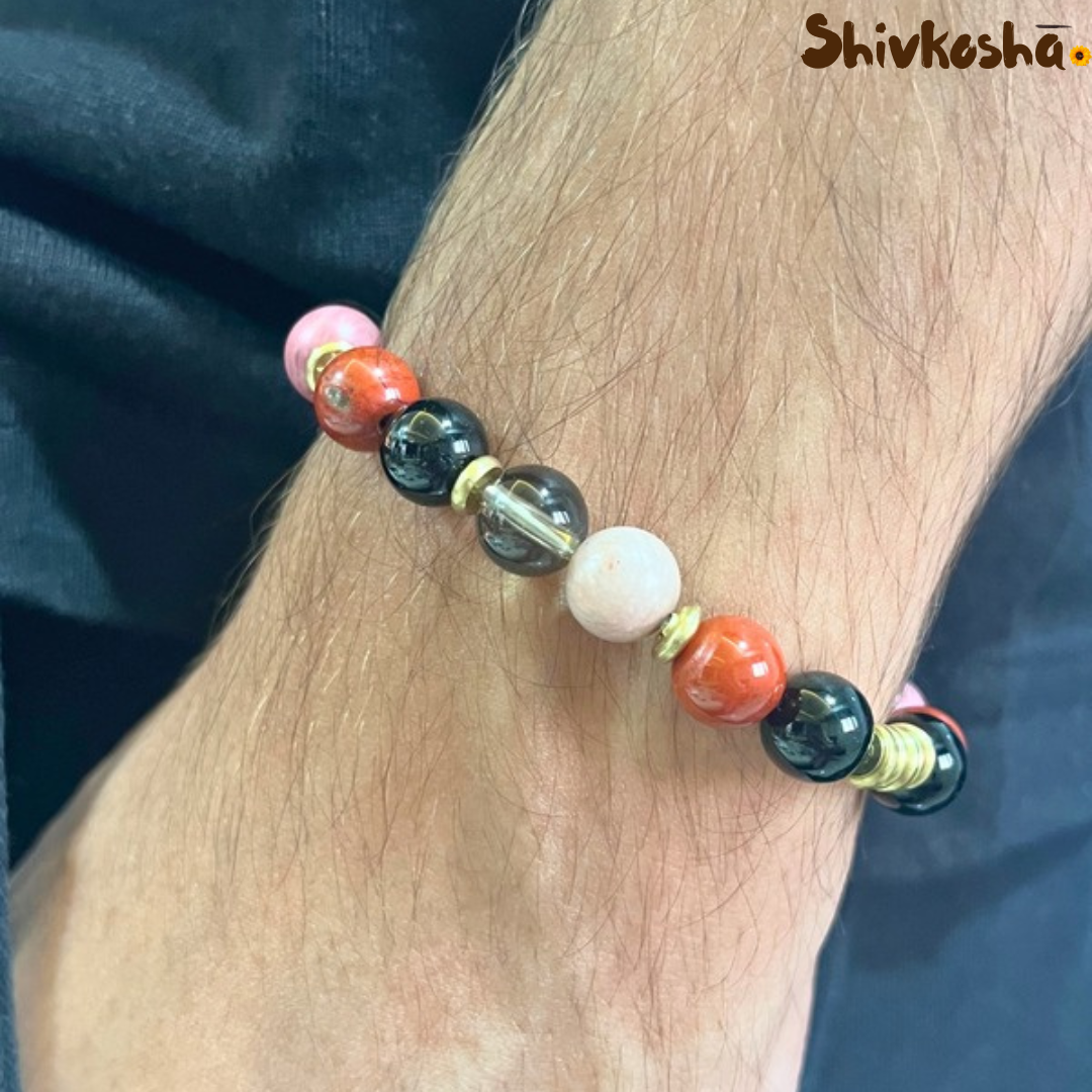Scorpio Zodiac Gemstone Bracelet