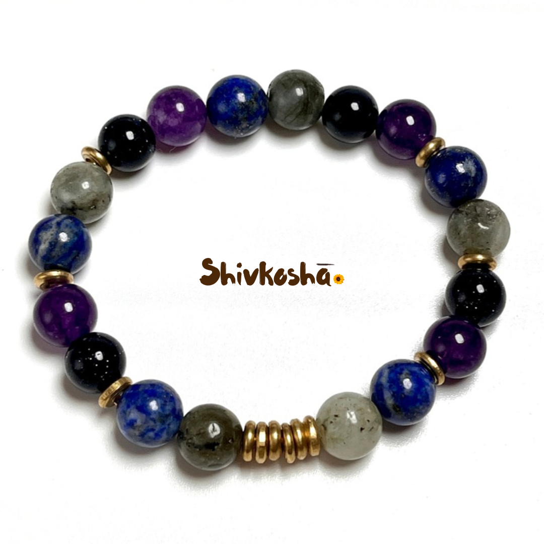 Sagittarius Zodiac Gemstone Bracelet