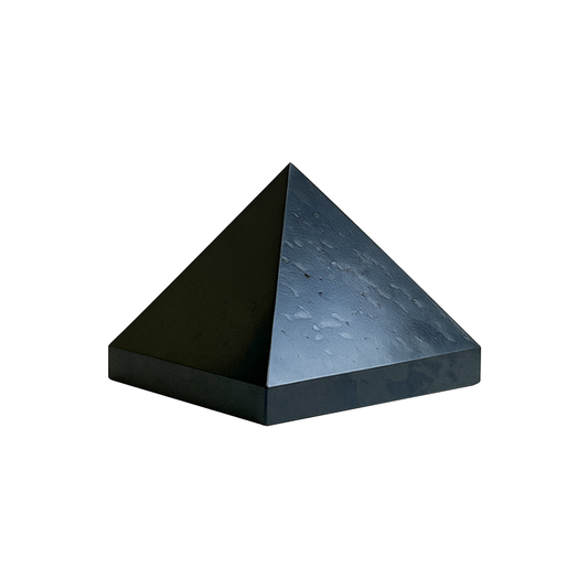 Natural Black Tourmaline Pyramid for EMF Protection, Energy Healing & Negative Energy.