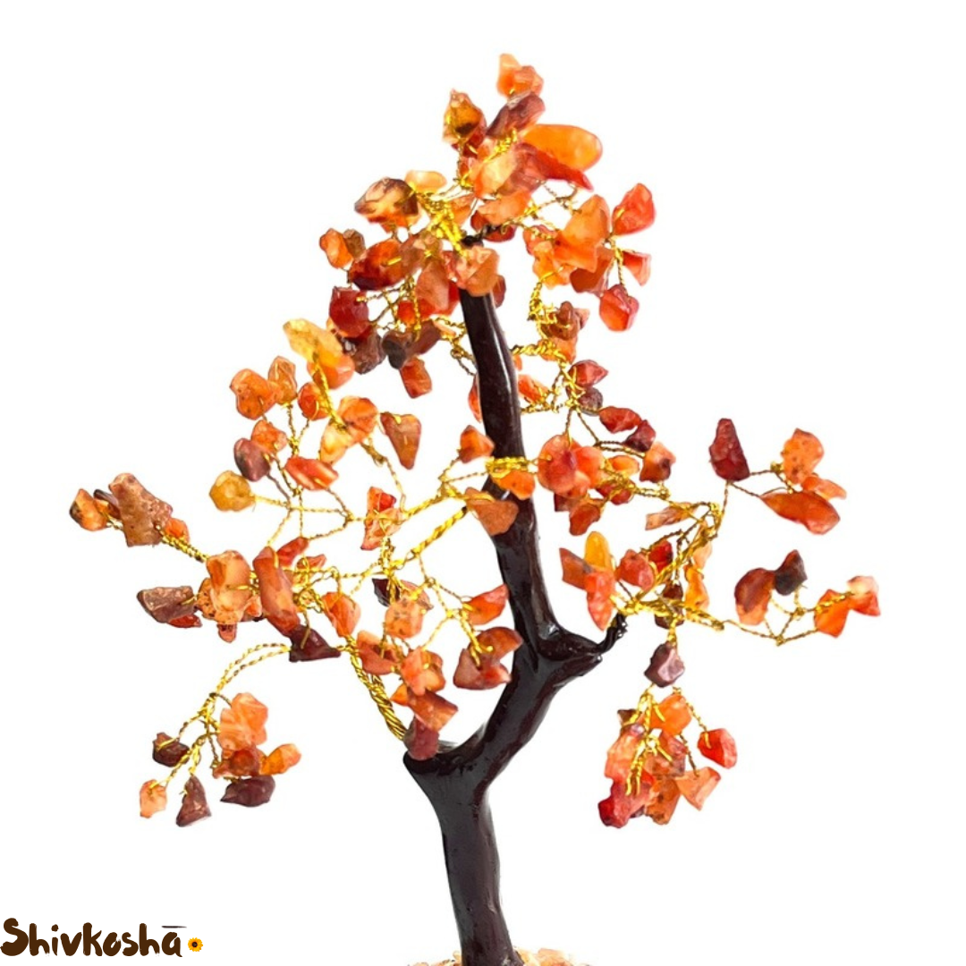 Carnelian Crystal Tree For Ignite Passion, Confidence & Success