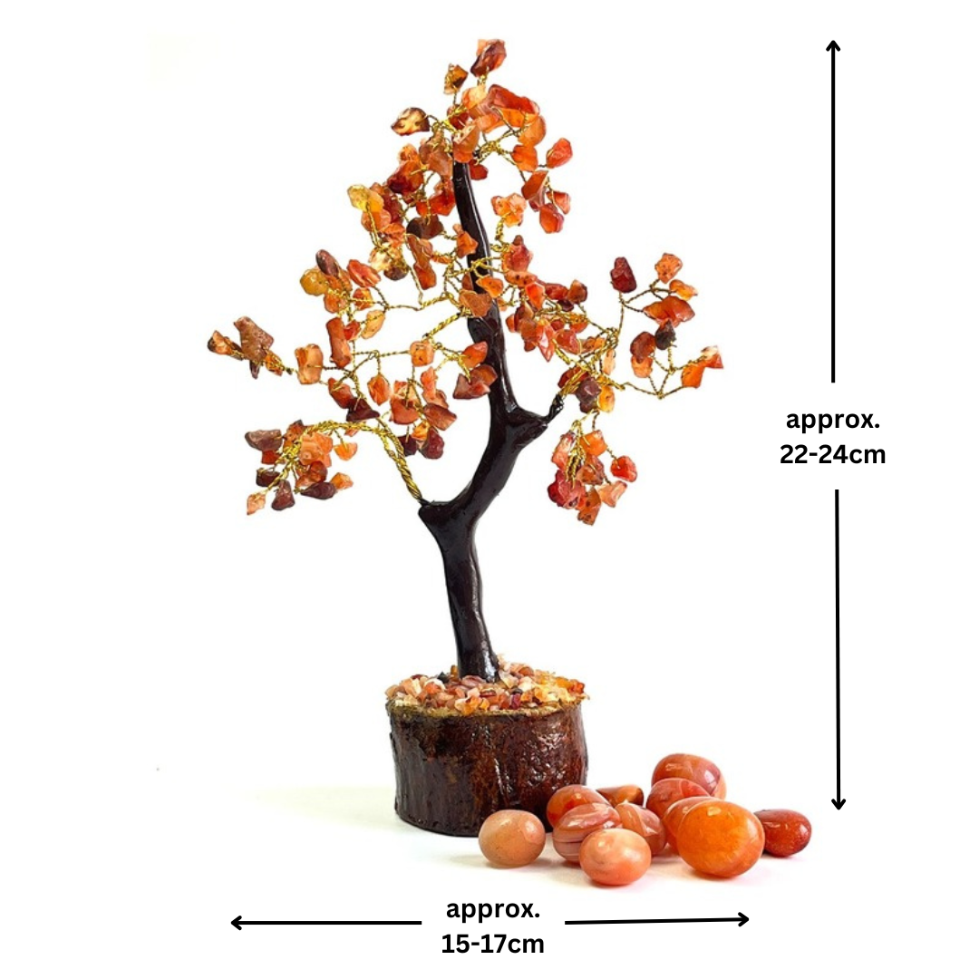 Carnelian Crystal Tree For Ignite Passion, Confidence & Success
