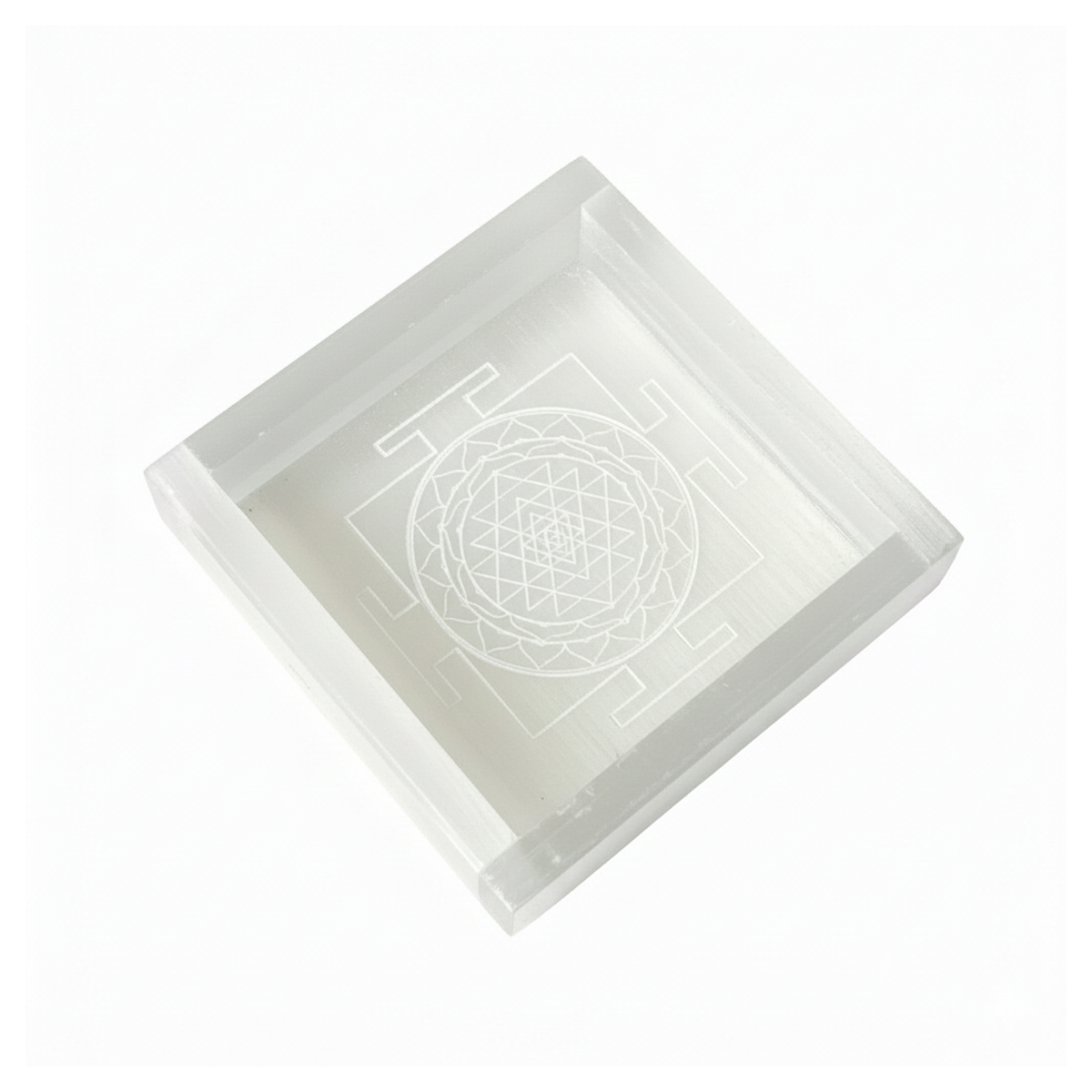 Selenite Charging Plates – Cleanse, Recharge, and Amplify Your Crystal Energy