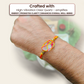 Clear Quartz Rakhi for Manifestation & Healing