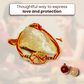 Clear Quartz Rakhi for Manifestation & Healing
