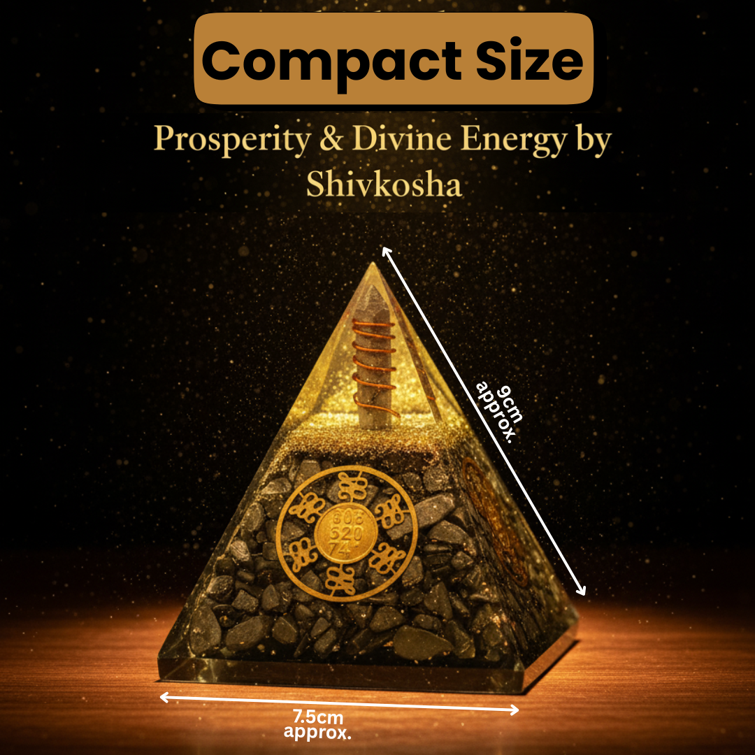 Pyrite Orgonite Pyramid