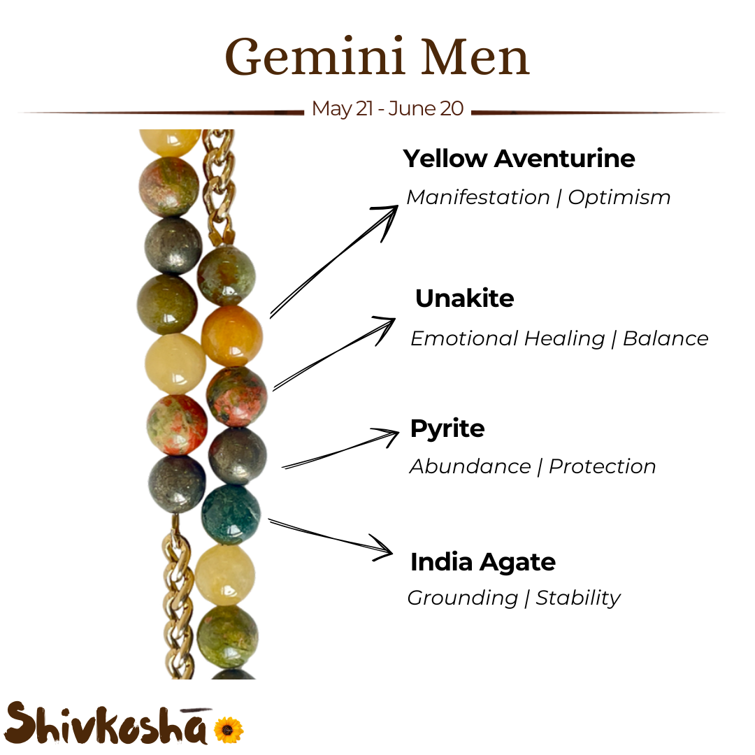Gemini Men's Designer Bracelet