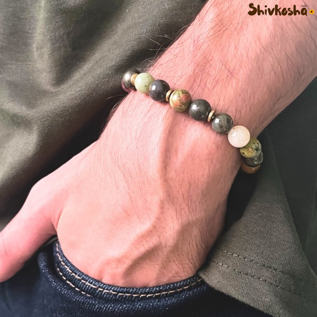 Gemini Zodiac Gemstone Bracelet