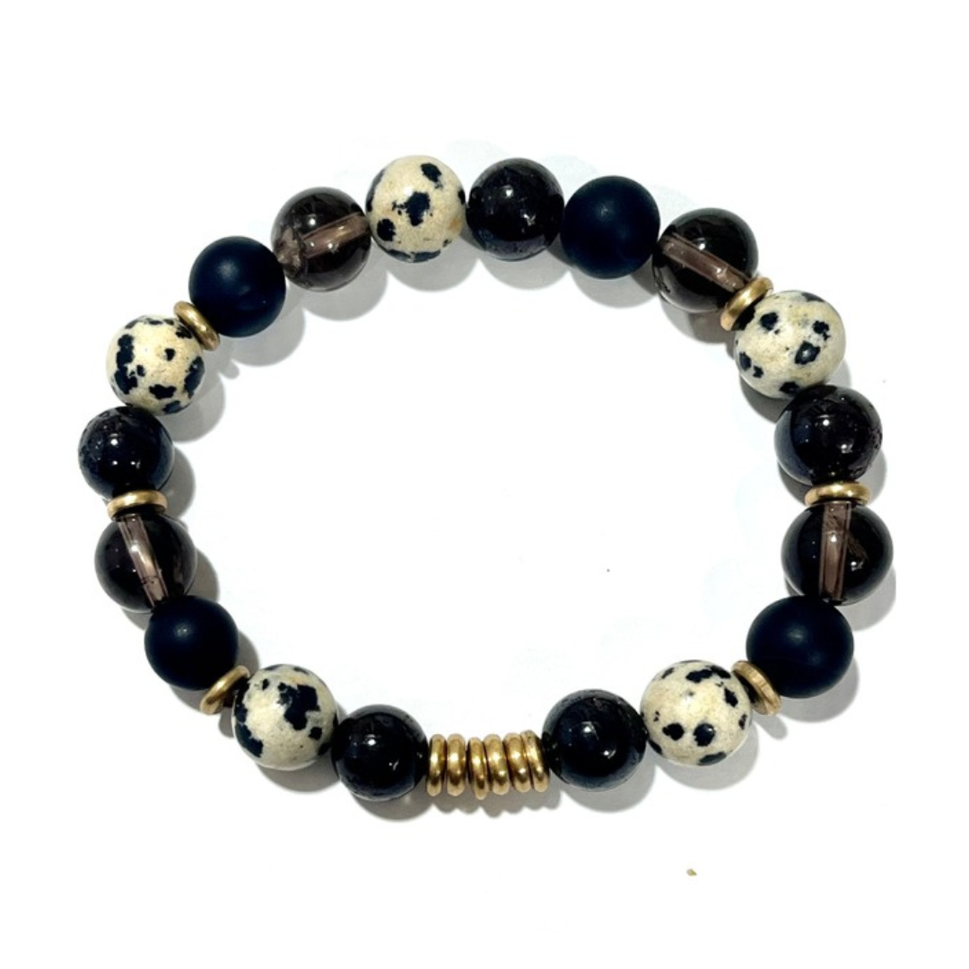 Capricorn Zodiac Gemstone Bracelet
