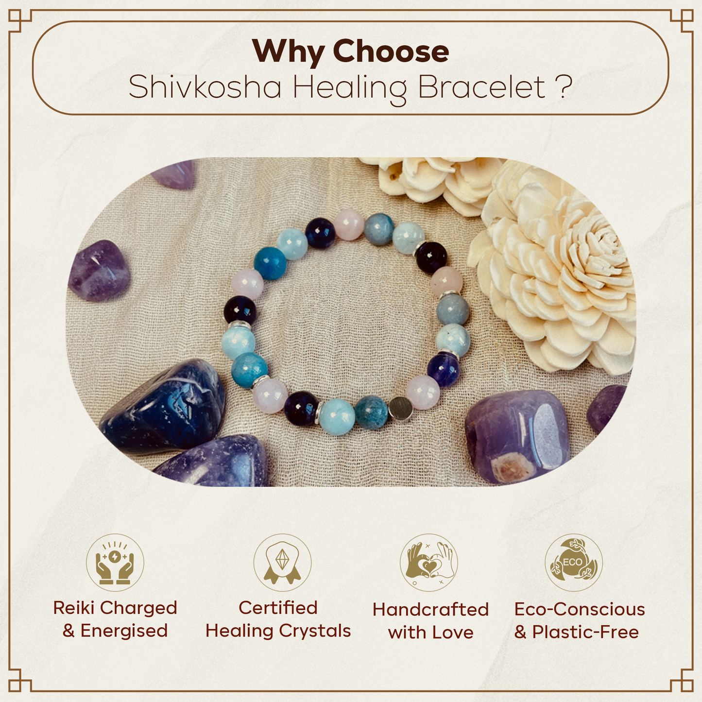 Marital Harmony Gemstone Bracelet