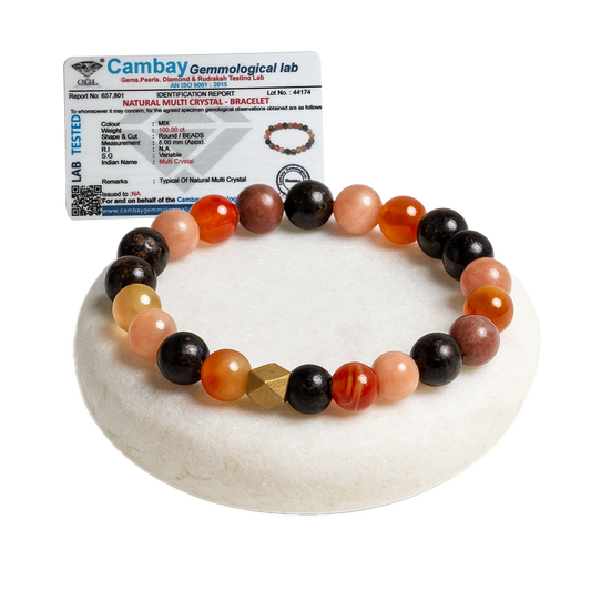 Men Fertility Gemstone Bracelet