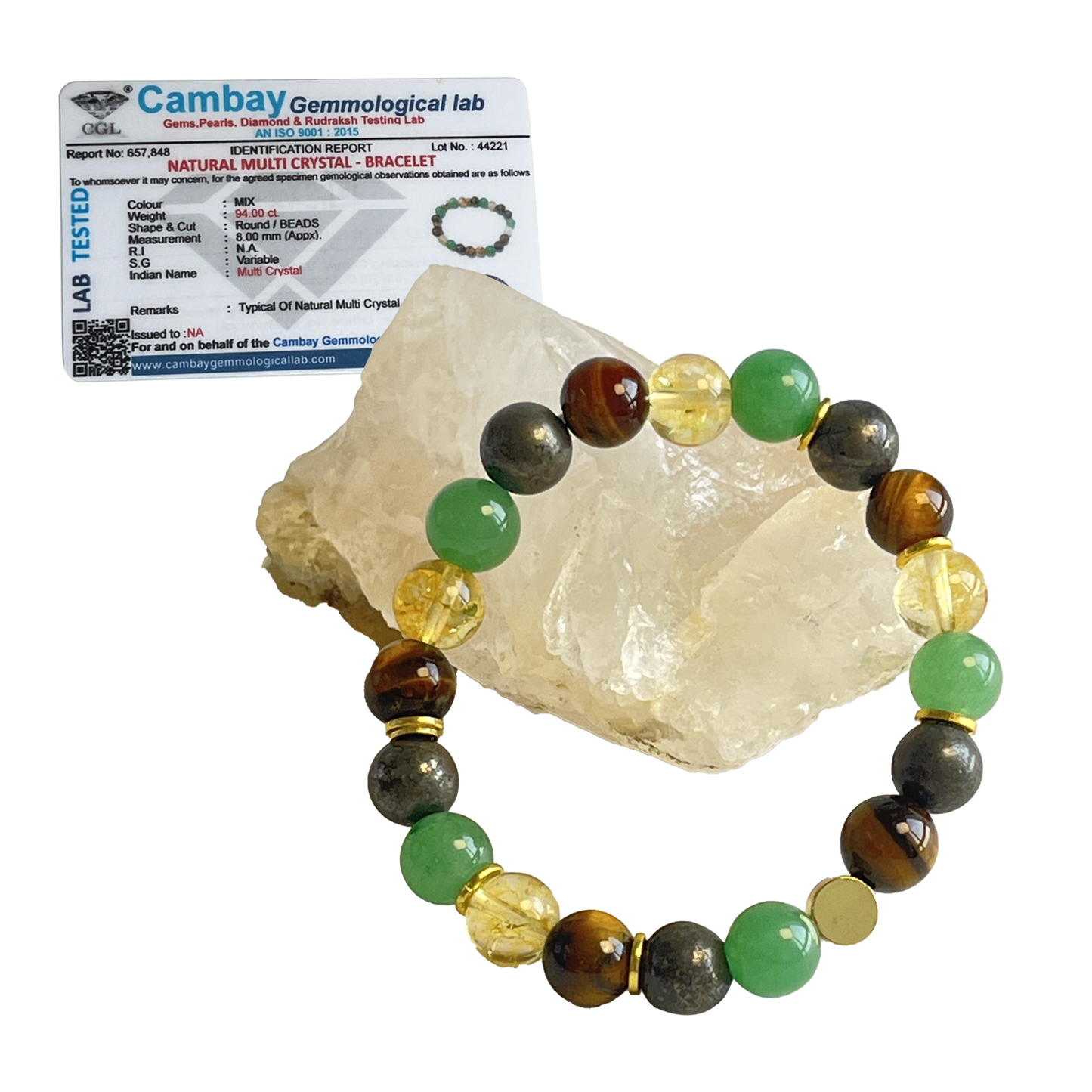 Money Magnet Gemstone Bracelet