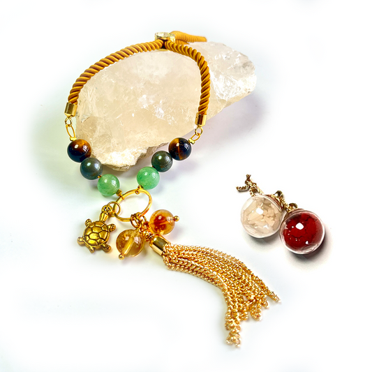 Designer Money Magnet Bracelet Lumba for Abundance & Prosperity