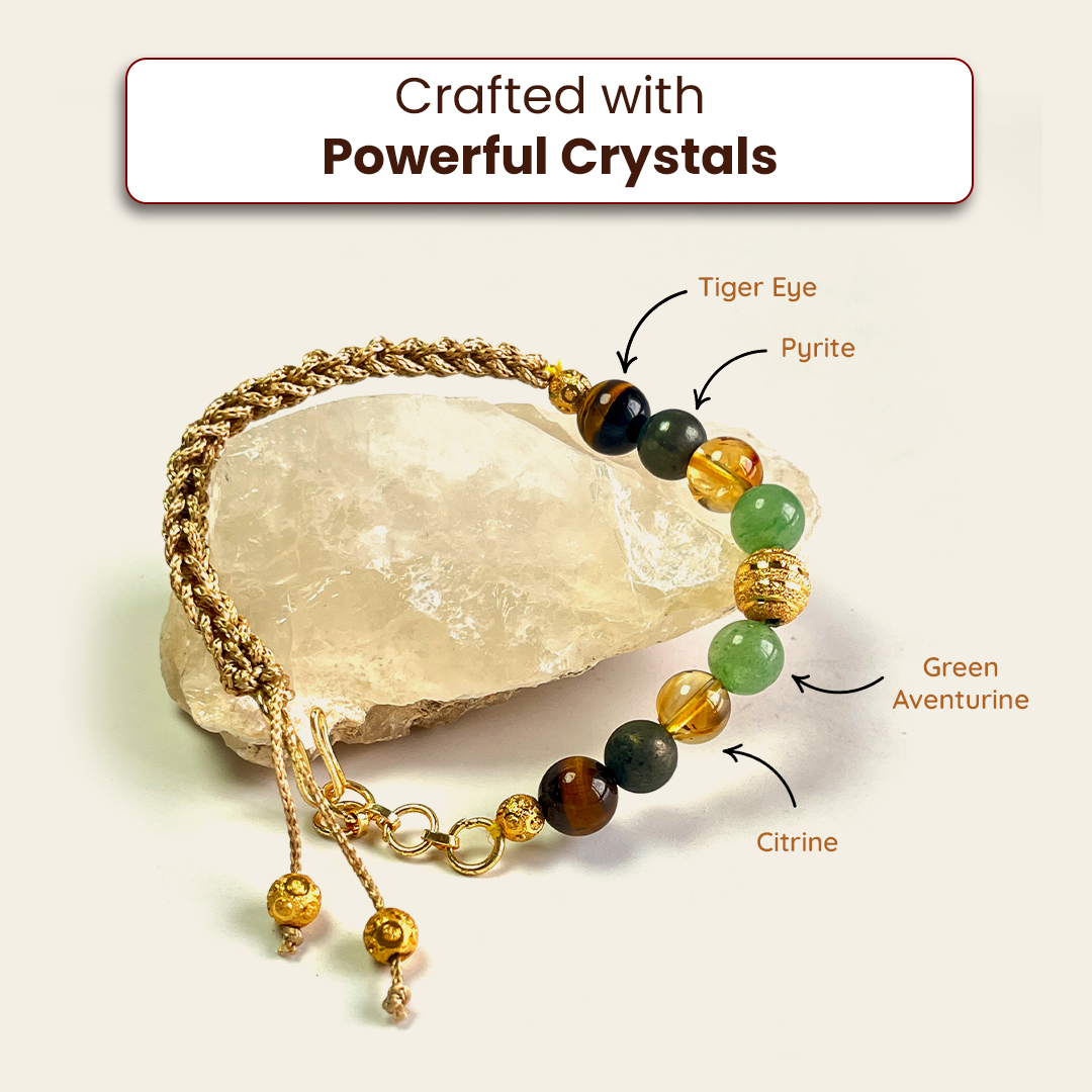 Money Magnet Bracelet Rakhi for Abundance & Prosperity
