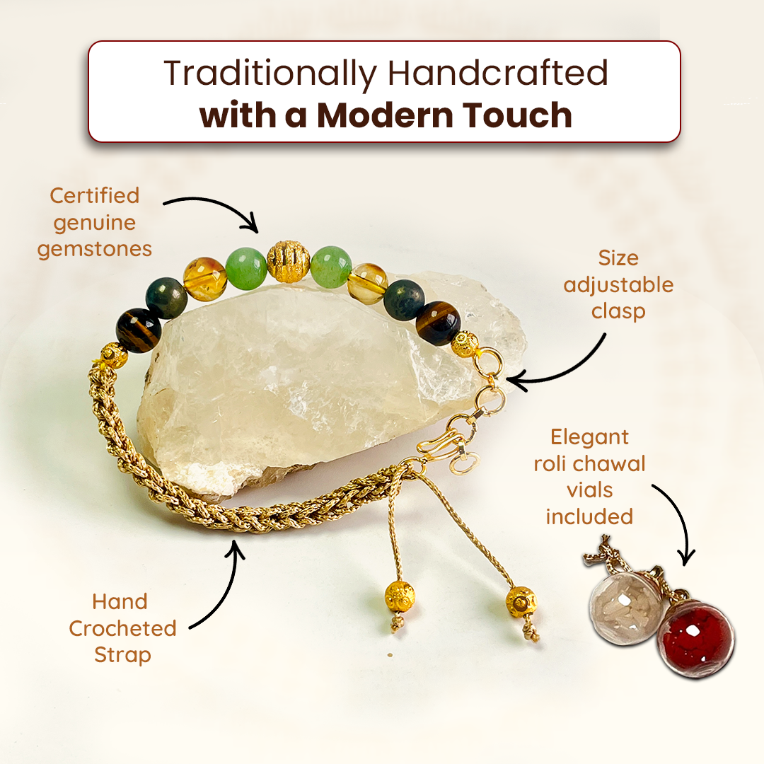 Money Magnet Bracelet Rakhi for Abundance & Prosperity