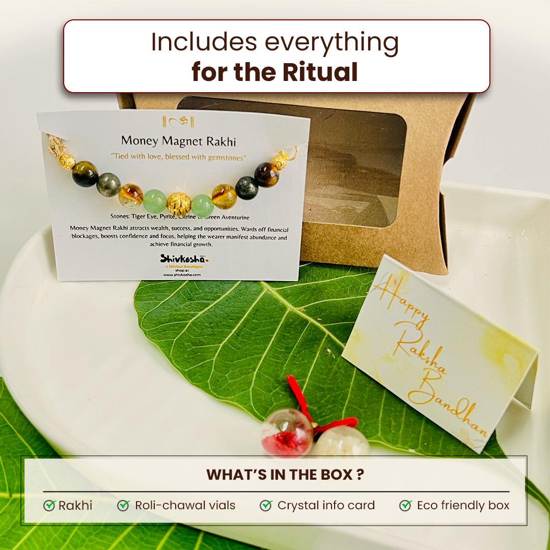 Money Magnet Bracelet Rakhi for Abundance & Prosperity