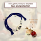 Moonstone Bracelet Rakhi for Protection & Emotional Balance