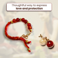 Red Carnelian Bracelet Rakhi Symbol of Courage & Creativity