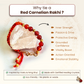 Red Carnelian Bracelet Rakhi Symbol of Courage & Creativity