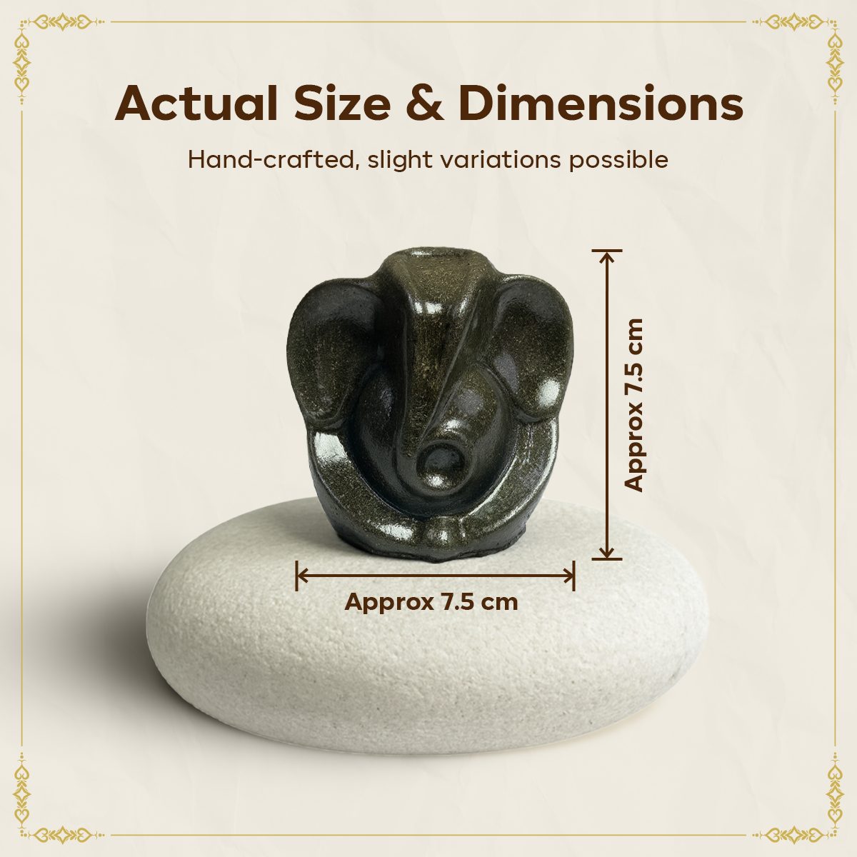 Pyrite Ganesha Idol