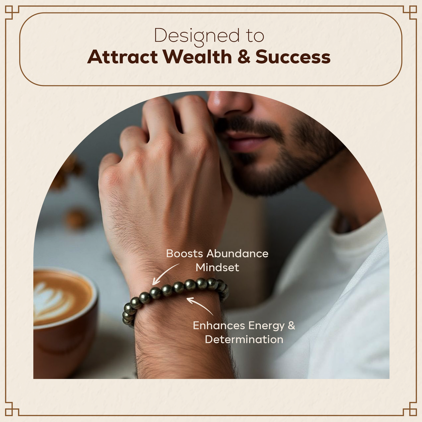 Pyrite Bracelet – Natural Wealth, Success & Protection Crystal