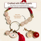 Designer Rose Quartz Bracelet Lumba for Love & Harmony