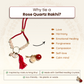 Designer Rose Quartz Bracelet Lumba for Love & Harmony
