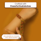 Designer Rudraksha Bracelet Lumba for Spiritual Growth & Blessings