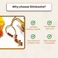 Designer Rudraksha Bracelet Lumba for Spiritual Growth & Blessings
