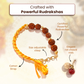 Rudraksha Bracelet Rakhi For Spiritual Growth & Blessings
