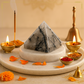 Natural Rutile Quartz Pyramid for Energy Amplification, Clarity, Manifestation, Meditation, and Home Decor