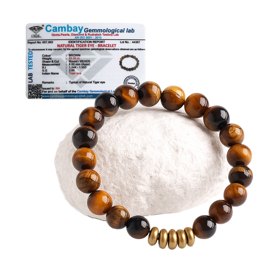 Tiger Eye Bracelet – Stone of Courage, Focus & Protection