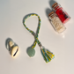 Designer Green Aventurine Bracelet Lumba for Prosperity & Success