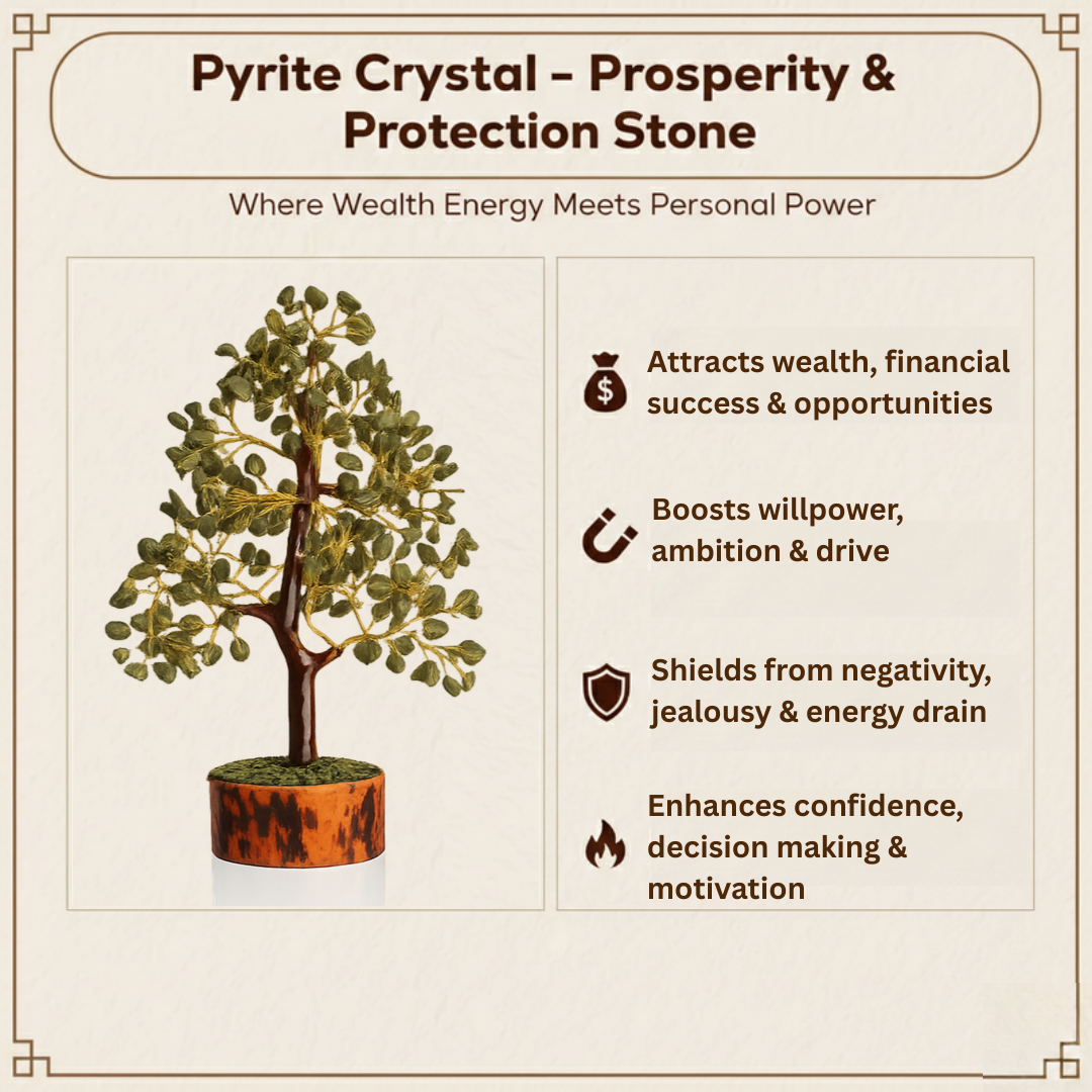 Pyrite Crystal Tree
