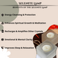 Natural Selenite Crystal Lamp For Positivity & Wellness