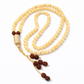 Yellow Calcite (108+1) Guru Beads Japa Mala For Positivity,Confidence & Clarity