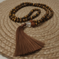 Tiger Eye (108+1) Guru bead Japa Mala For Courage, Confidence & Protection