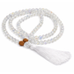 Aura Quartz (108+1) Japa Mala For Energy Alignment, Positivity & Spiritual Awakening